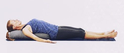 Шавасана - йога для расслабления спины