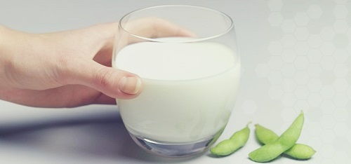 Соевое молоко - источник белка для костей